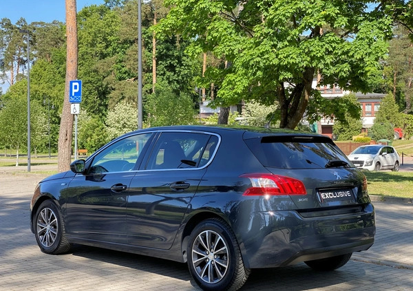 Peugeot 308 cena 31999 przebieg: 120000, rok produkcji 2015 z Augustów małe 704